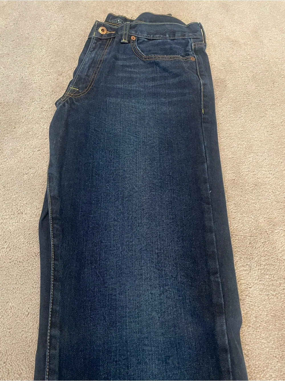 Lucky Brand Men’s 361 Vintage Straight Indigo Wash Jeans